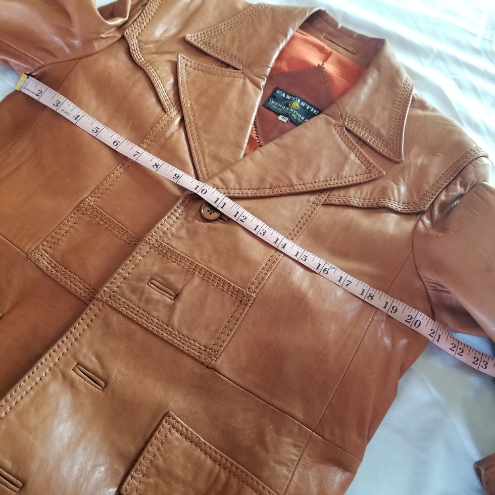 Fantastic International | Vintage 70s Leather Jacket - Picture 7 of 9